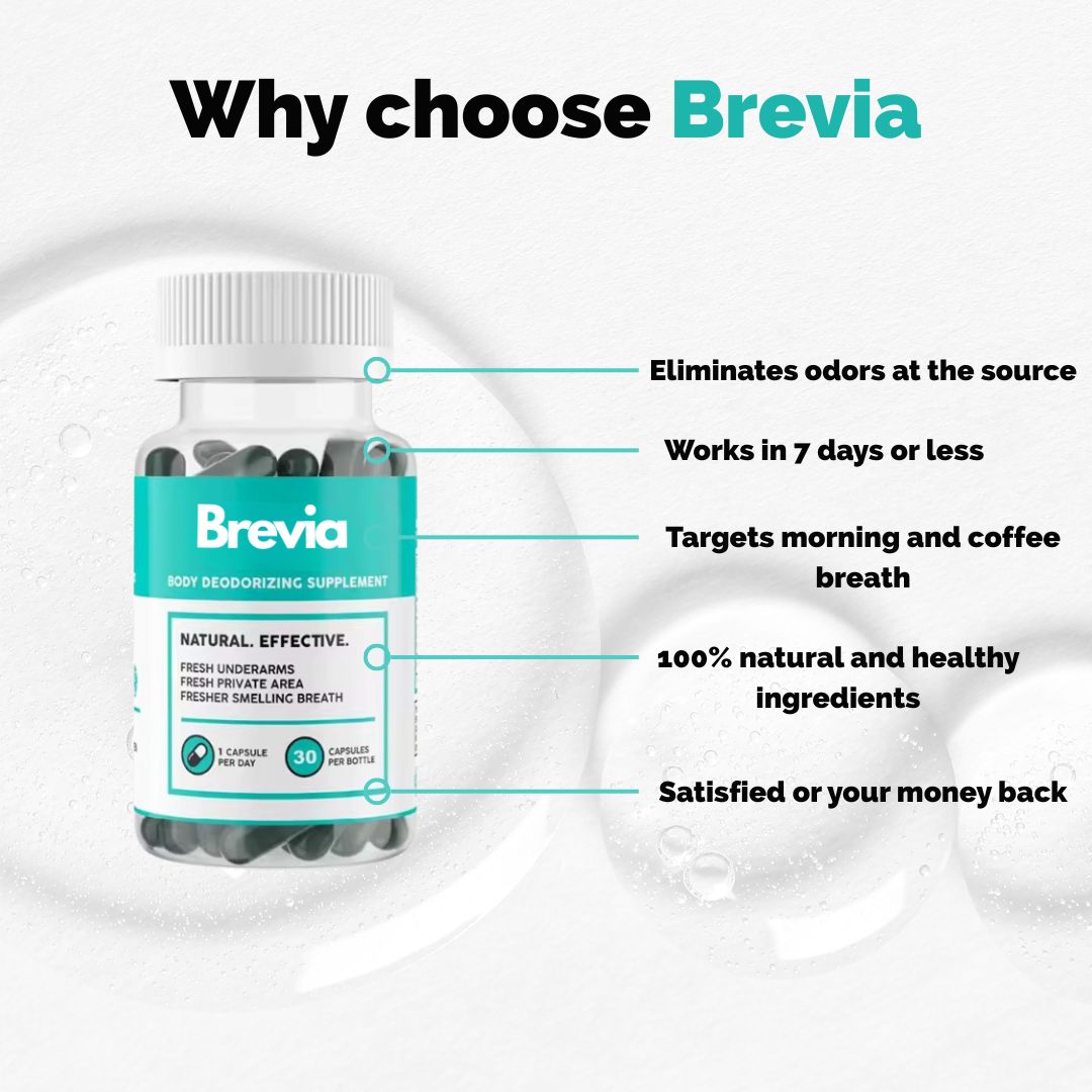 Brevia - Natural odour-fighting deodorant